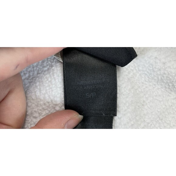 The North Face Jacket Women's S Small Gray/White Long Sleeve Full Zip Fleece - Picture 3 of 6